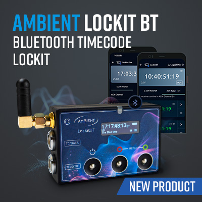 Introducing the NEW Ambient LockitBT Bluetooth Timecode - Everything ...