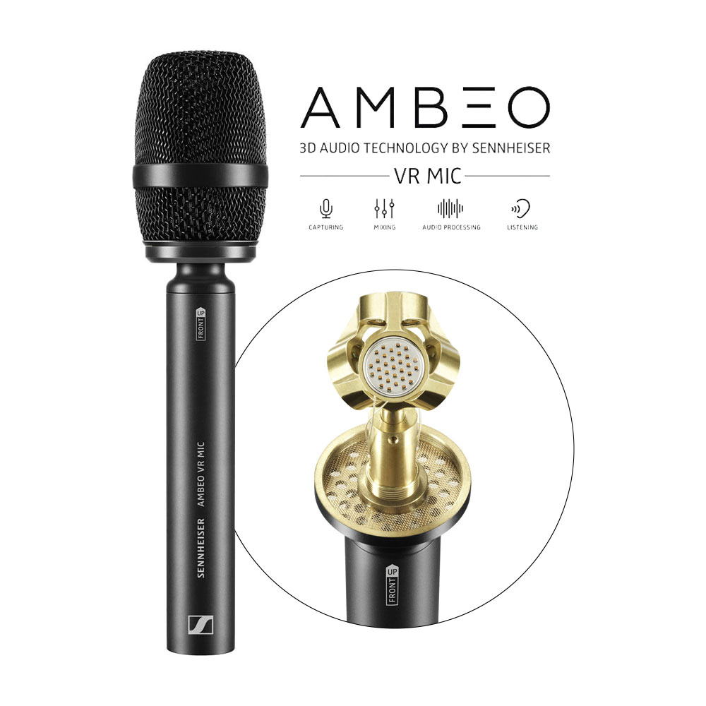 Sennheiser AMBEO VR Virtual Reality 3D Microphone - Everything
