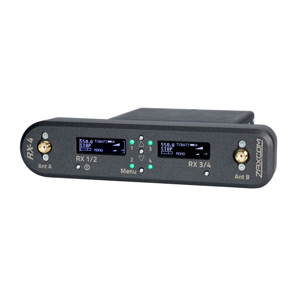 Zaxcom RX-4 Wireless Module Interface for MRX214 / MRX414 - Everything ...